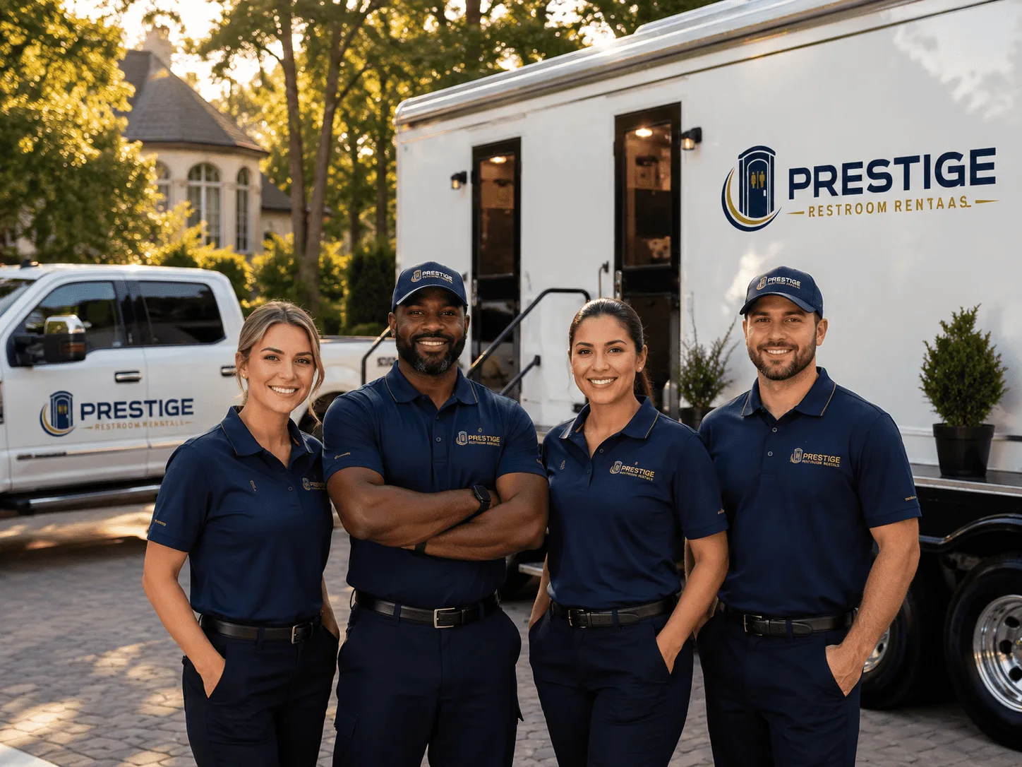 Trusted Luxury Portable Restrooms company in Bartelso, IL